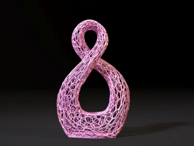 vase beautiful 3D print model