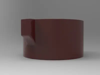 Ridi Plant Pot Low-poly 3D model