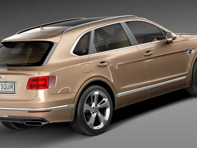 Bentley Bentayga 2016 3D model