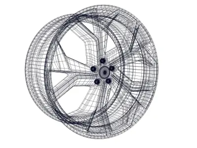 Q8 RS Rim 3D model