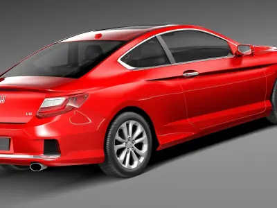 Honda Accord Coupe 2013 3D model