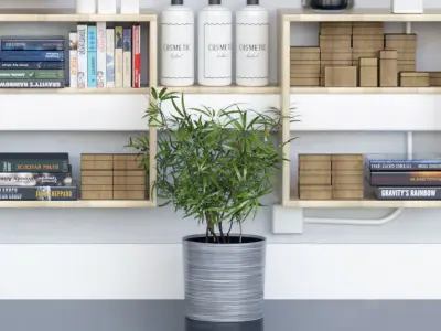 Elements of decor for the beauty salon 3D model