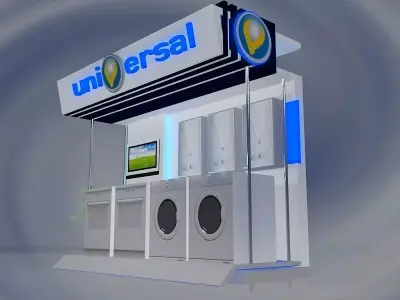 Stand Display Products a383a 3D model