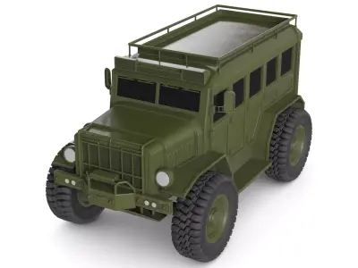 Dedicated Off Road car 3D model