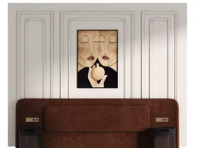 Headboard 5 3D model