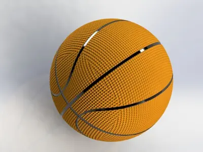 basketball rugby ball 3D model