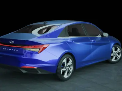 Hyundai Elantra 2022 3D model
