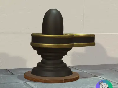 Lord Shiva Shivling Minimal Modern Aesthetics 5 Inch Free 3D print model