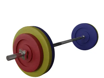 weight lift 3D model