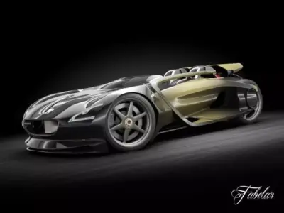 Peugeot EX-1 3D model