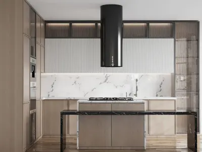 Kitchen 065 3D model