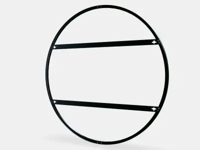 LINDBYN Lindbyn Mirror Low-poly 3D model