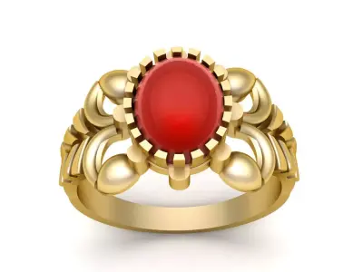 Women Fashion ring 3d Printable Model 3D print model