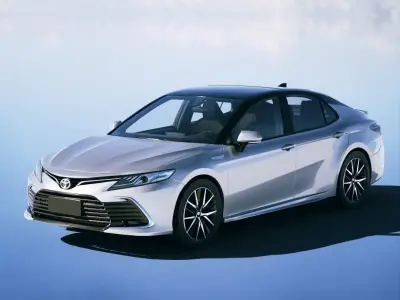 Toyota Camry XLE 2019 3D model
