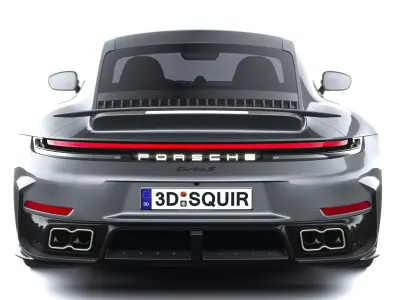 Porsche 911 Turbo S Coupe 2026 3D model