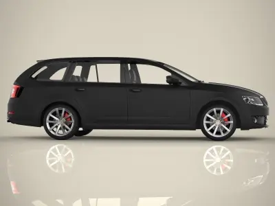 Luxury Car 3D model by Deepocean