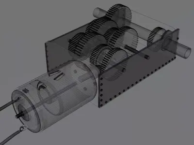 Gearbox 3D model