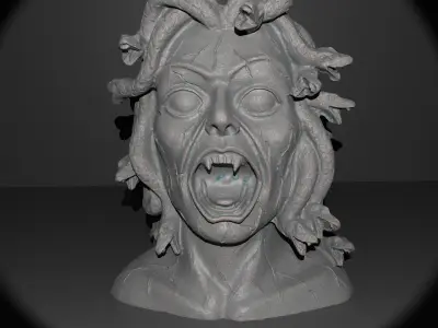 Medusa Planter 3D print model