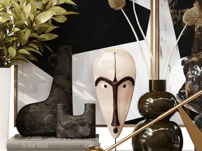 Decorative Set 087 3D model