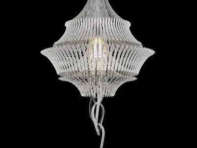 Carousel Chandelier 3D model
