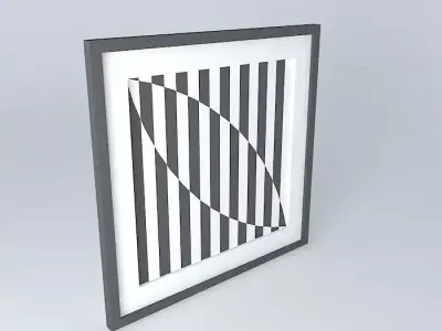 art arte painting quadro Free 3D model