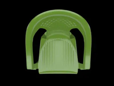 plastic chair 3D model