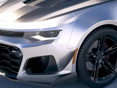 Chevrolet Camaro ZL1 1LE CG 2018 3D model