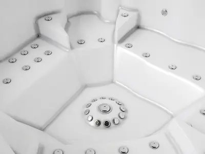 Jacuzzi hot tub 3D model