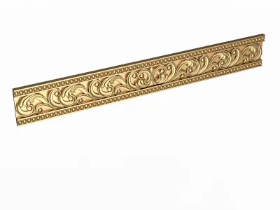 Ornament Element Molding 028 Low-poly 3D model