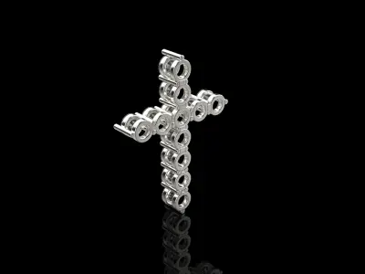Cross Pendant 80044 3D print model