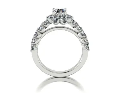 Jewelry Ring Gold 3D print model 32