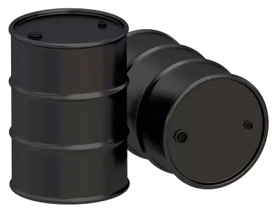 Barrel Black 3D model
