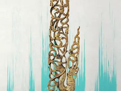 Architectural Altar Fragment 3D model