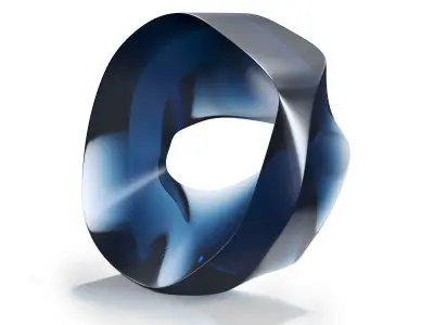 HEIKE BRACHLOW Mistral 2018 glass sculpture 3D model