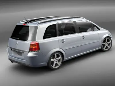 Opel Zafira 3D model