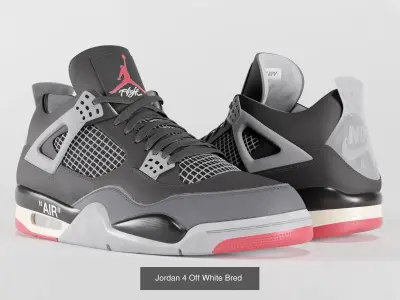 Jordan 4 Off White Pack 