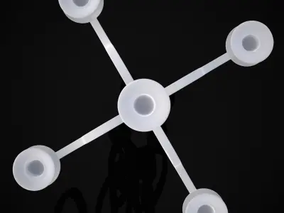 Classic Iron Candelabra 3D print model