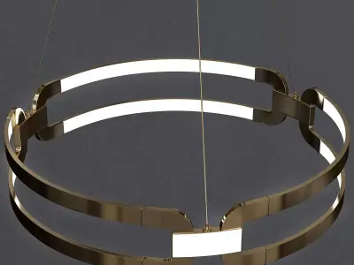 Chandelier pendant light 3D model
