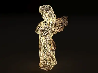 Angel figurine 3D print model
