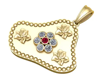 Luxury Necklace Model 3D print model