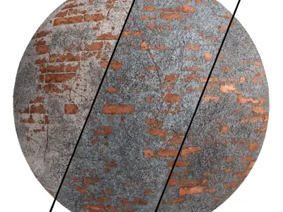 Cement Materials 7 - By 3 color Pbr By Sbsar 4k Texture