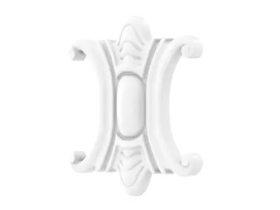 Cartouche Ornament 022 3D model