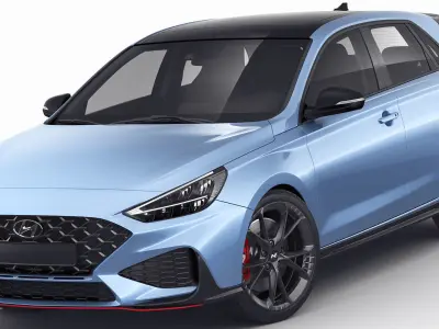 Hyundai i30 N 2021 3D model