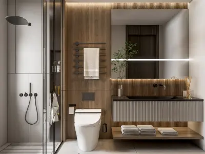 Bathroom 62 3D model
