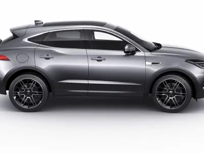 Jaguar E-pace 2021 3D model