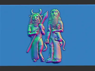 Epic of Gilgamesh 3D print model