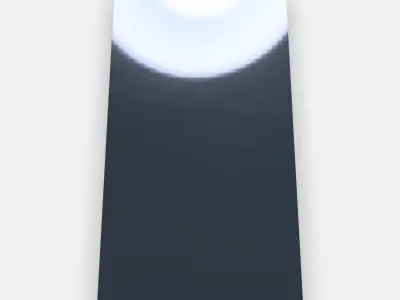 LETTAN Mirror cabinet with door Low-poly 3D model