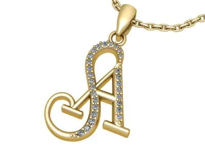 Pendant 3D print model