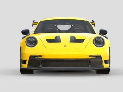Porsche 911 GT3 RS 992 3D model