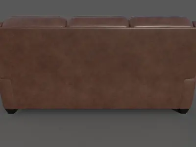 leather sofa 3D model order